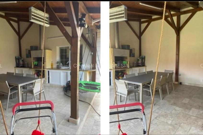 Vila de lux,utilata,mobilata complet.Totul este minutios  lucrat. - 10