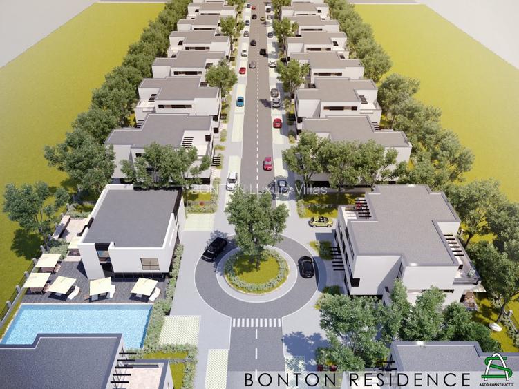 Bonton Villas Pipera, Dezvoltator, Vila 7 Camere cu Garaj, Faza 2, Finalizat - 17