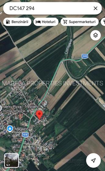 Casa demolabila + teren, 7470 mp Trestieni Ulmi - 7