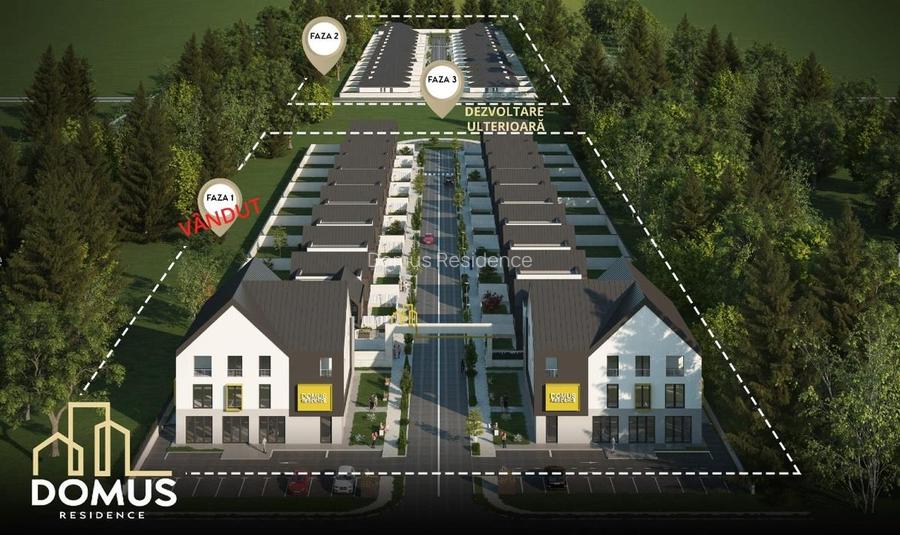 CASE PE UN NIVEL IN FAZA 2 A CARTIERULUI DOMUS RESIDENCE, CRISTIAN, BV - 6