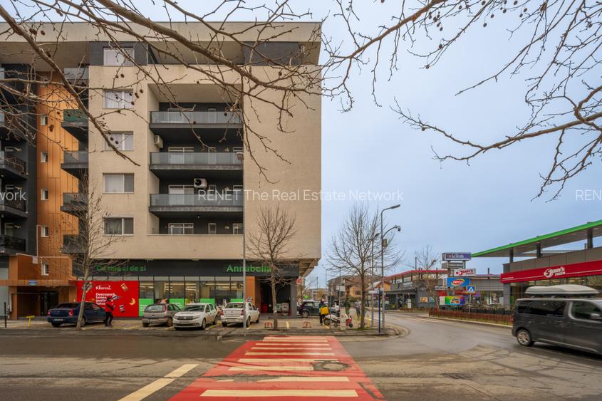 POPESTI LEORDENI – SOLSTITIULUI – GARSONIERĂ 38MP, CENTRALA PROPRIE, PARCARE!  - 2