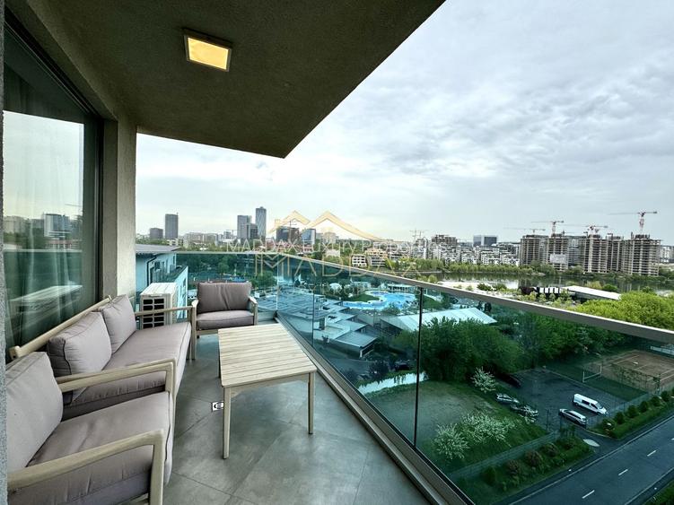 4 rooms apartment - 122 sqm/ Rented/ 1 Parking / Floreasca - Lake View - 11
