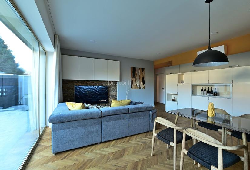 Rafinament, liniște și spațiu exterior privat în centrul Bucureștiului - 7