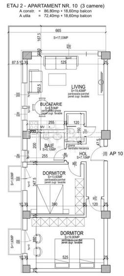 UP Boutique - Pipera Voluntari - APARTAMENT 3 CAMERE finisaje LUX - 2