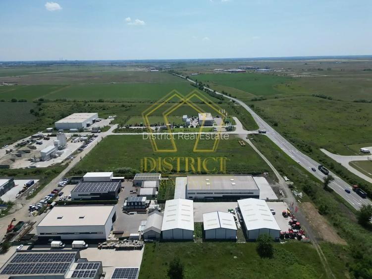 Teren cu AC pentru constructie hala industriala | Aradului - 5