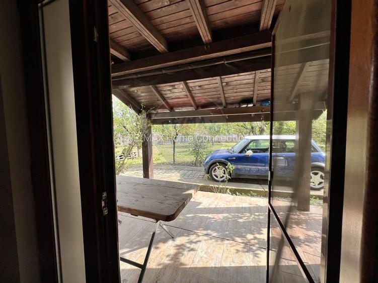 Casă de lemn cu teren generos de 1312 mp de vânzare în Fundulea - 12