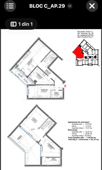 PENTHOUSE SPLAIUL UNIRII-DELTA VACARESTI,Etaj 5-6,Scara Interioara,3-7 Camere ! - 11
