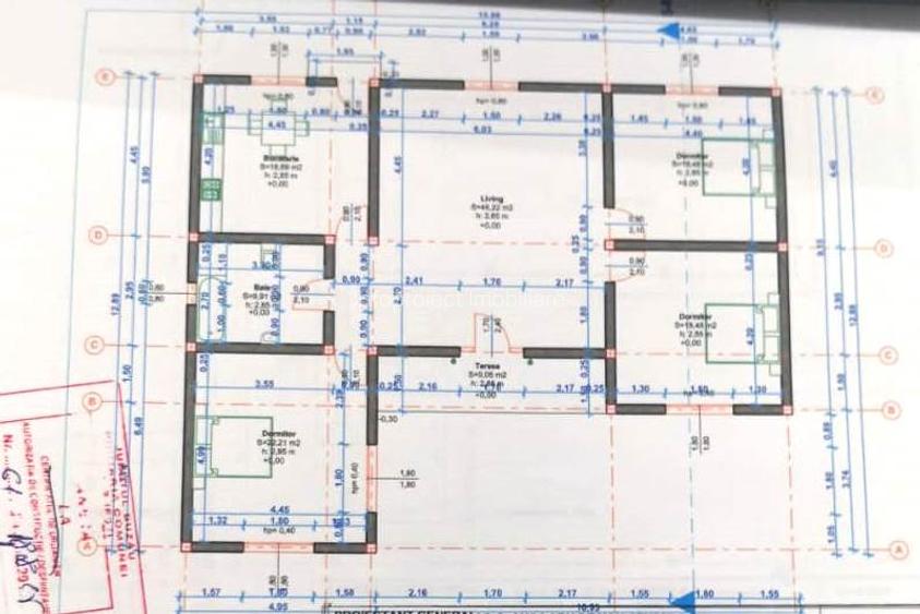 Casă în construcție Vernești, cartier nou - 3