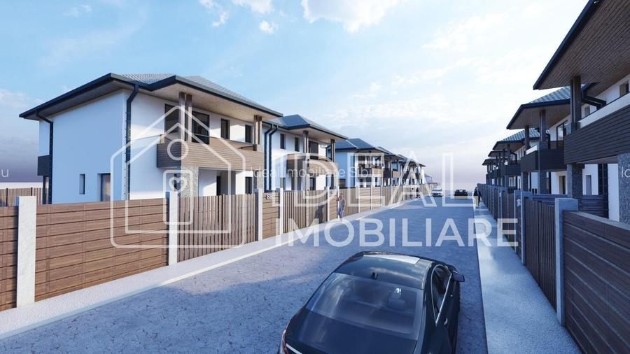 Duplex Modern cu 4 camere si gradina, In Selimbar - 8