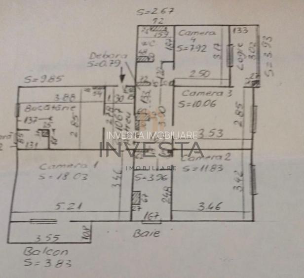 Apartament cu 4 camere in Zorilor , pe strada Louis Pasteur! - 1