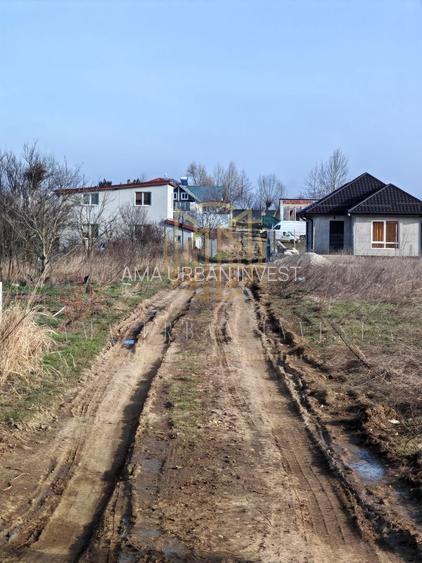 teren Comuna Berceni intrare Dobreni 400 mp deschidere 16 ml - 3