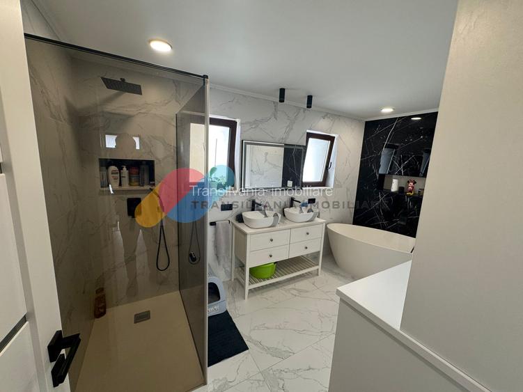 Duplex, terasa, 3 dormitoare, zona Urusagului Floresti - 14