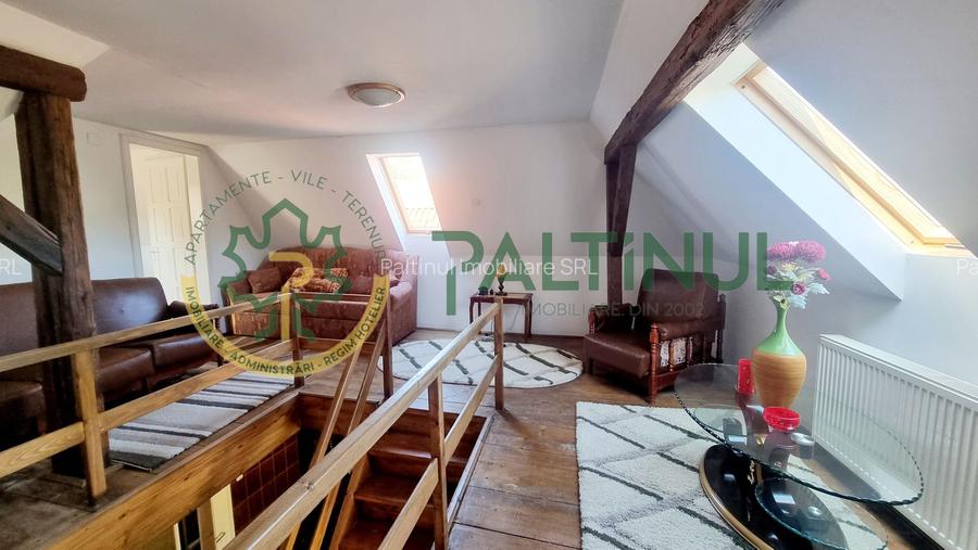 Casă de vânzare în Cisnădioara, curte mare și vedere spre munte - 14