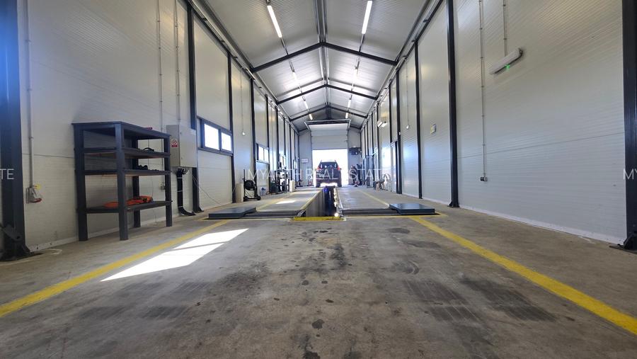 Stație ITP modernă de închiriat – DN București–Giurgiu | teren 2.200 mp | trafic - 11