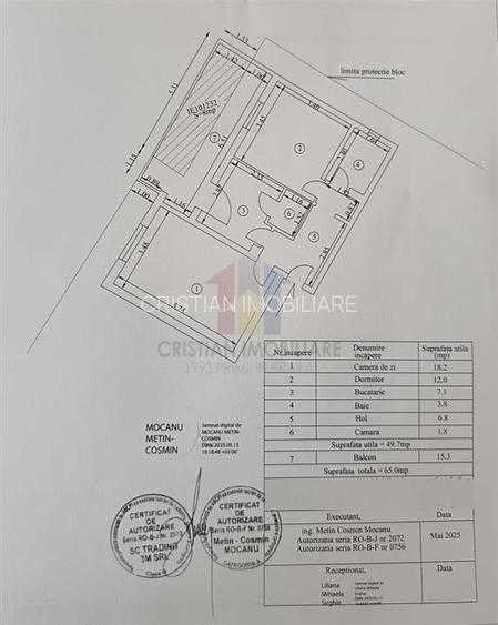 PARTER cu extindere ap 2camere Decomandat 65 mp - 10