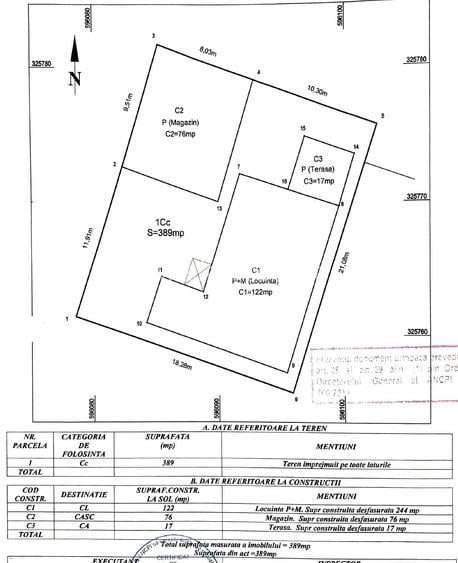 Industriilor-cartier 23 August, P+1, garaj si anexe,teren 389m.p.,comision0%. - 51