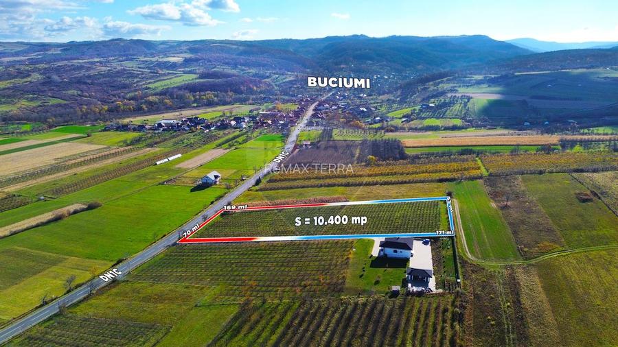 De Vanzare teren in Somcuta cu FRONT LA DN - 3