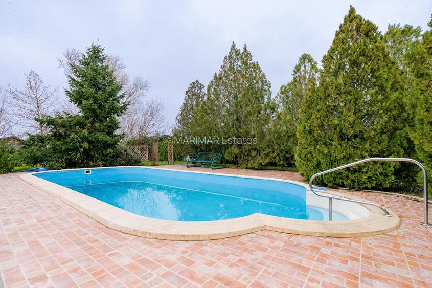 Vila tuturor anotimpurilor, piscină, teren 2649 mp, Snagov - Ciofliceni - 15