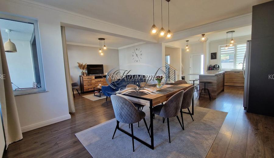 Duplex elegant cu 3 dormitoare si curte generoasa in Voronet - 4