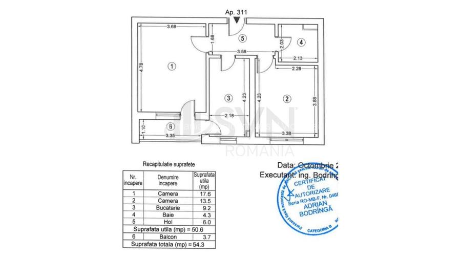 REA1025999 Apartament 2 camere I Exigent Plaza I De vanzare - 10