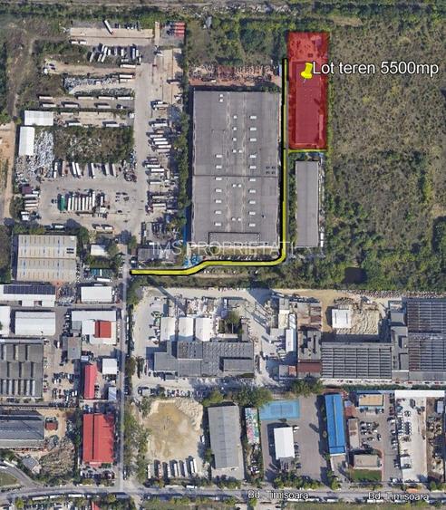 Vanzare hala Bd. Timisoara 2195 mp, toate utilitatile, teren 5900 mp - 5