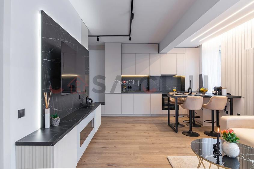 2 camere, centru, bloc nou, parcare subterana - 3