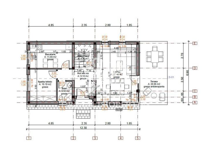 COMISION 0%! Casă individuală, 5 camere, 3 bai, teren 474 mp, Chinteni - 13