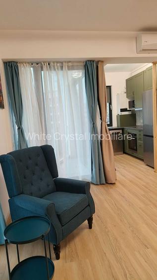 Închiriez garsonieră modernă, Decebal, bloc nou, centrală proprie - 4