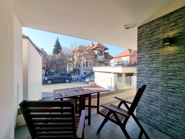 Capitale, imobil  2014, apartament stil duplex, scara interioara, curte proprie - 13