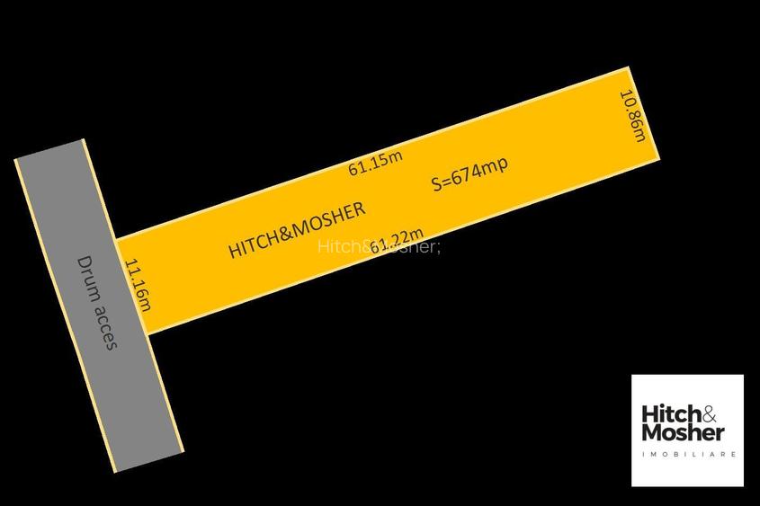 Teren intravilan - 674 mp - Zona Steaua - Comision 0% - 3