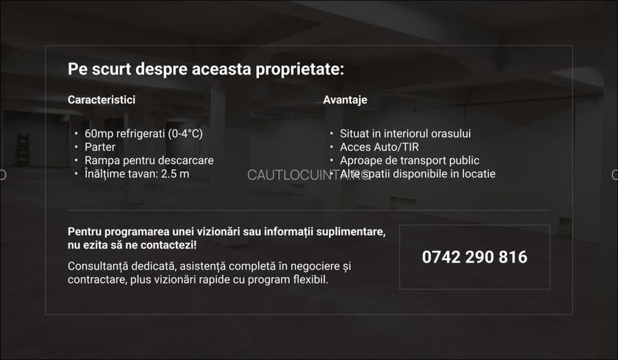 Depozit Refrigerat 0-4°C | 60 mp | Bucur Obor | Platforma Industriala - 4