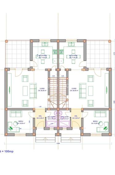 Duplex 4 camere | 2 băi | Toate utilitățile | Moșnița - 7
