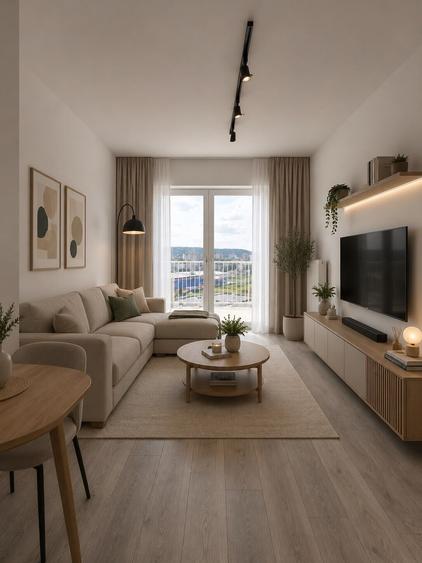 Intabulat, Apartament 2 camere, etaj intermediar 113 000 Euro
