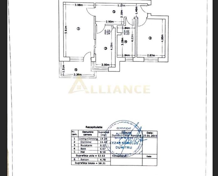SF Agnes Ap 2 Camere 58 mp - 14