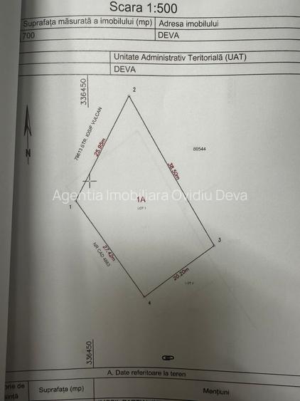 Vand 2 parcele de teren intravilan in Deva, pe Vulcan, suprafata 700 mp fiecare - 5