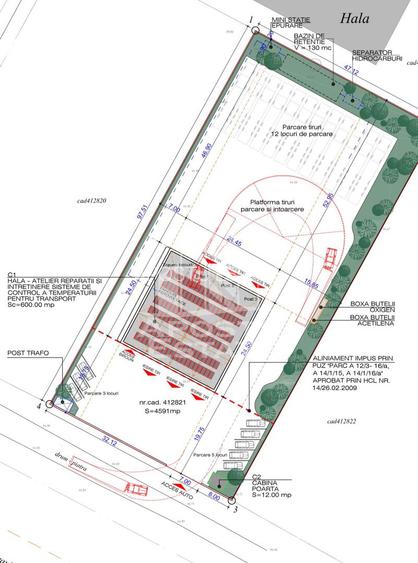 Teren industrial cu suprafața 4590 mp și poziție excelentă - 2