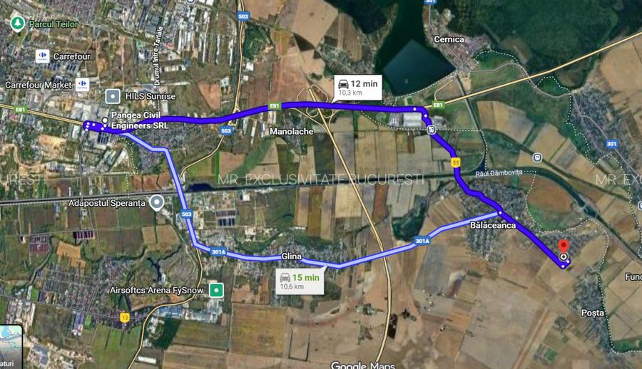 Teren pentru casa in Balaceanca cu utilitati la strada -750 mp - 3