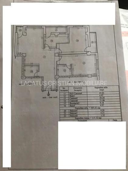 APARTAMENT SUPERB 3 CAMERE 115MP ZONA PRIMO - 5