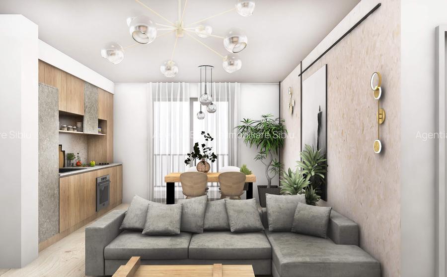 Ap 3 camere dec 70mp utili balcon 15mp Orhideea D-na Stanca Selimbar. - 2