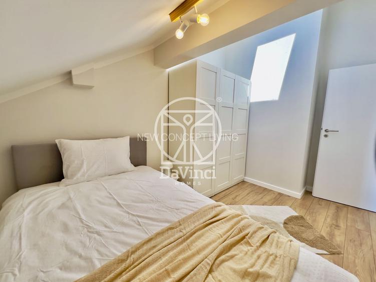 Penthouse 4 camere-mobilat, intabulat, mutare imediat, aer conditionat - 17