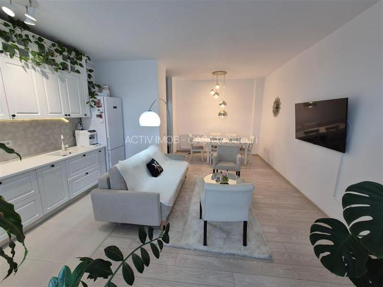 2 camere - Fundeni-loc parcare-lux-full mobilat si utilat-AC- centrala-  PET Fri - 4