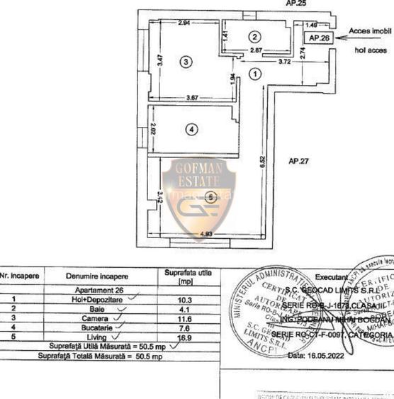 2 Cam, Tomis Nord, Campus, Universitate, Cambridge 50.50m parcare subterana incl - 11