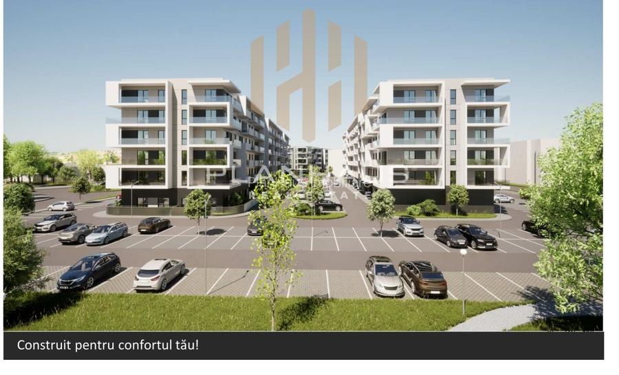 Apartament 2 camere ,etaj 1 , Mărgeanului proiect nou,comision 0 % - 4