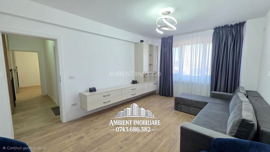 APARTAMENT cu 3 camere, mobilat și utilat, BLOC NOU, VASLUI - zona CARTIER; - 7