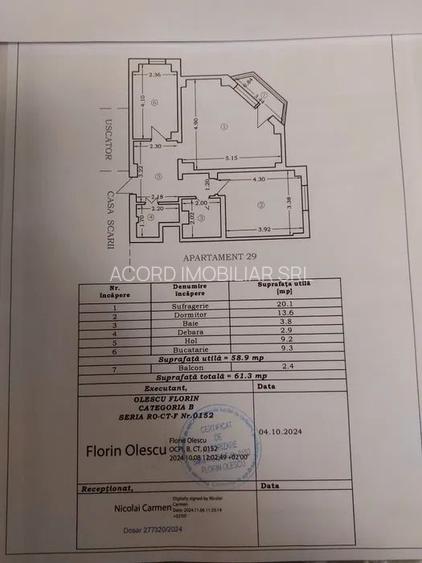 Centru Ferdinand-apartament 2 camere decomandat 60 mp - 12