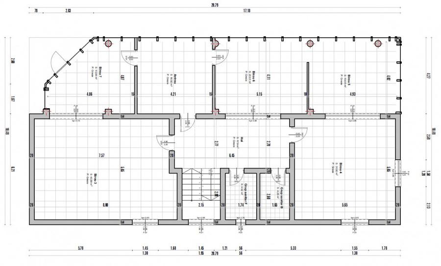 Spatiu birouri clasa B de inchiriat str. Ciheiului zona Centura Oradea - 2