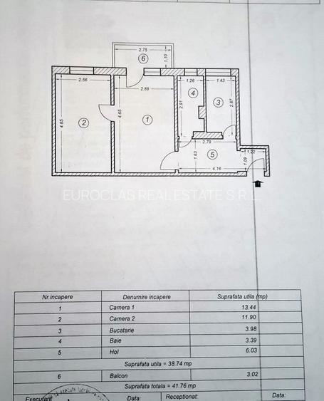 Apartament 2 camere - Km.4-5/Doraly - 66.500 euro (Cod E2+E7) - 16