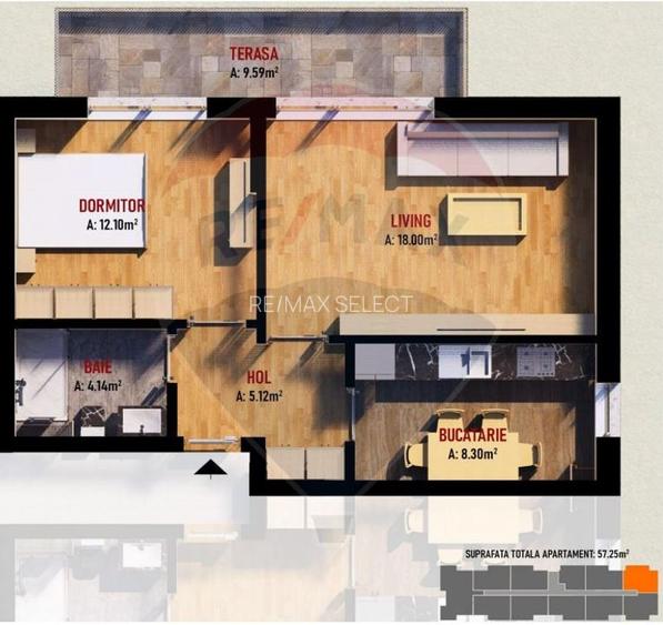 Vanzare apartamente noi - garsoniere tip studio, 2 si 3 camere Fundeni - 13