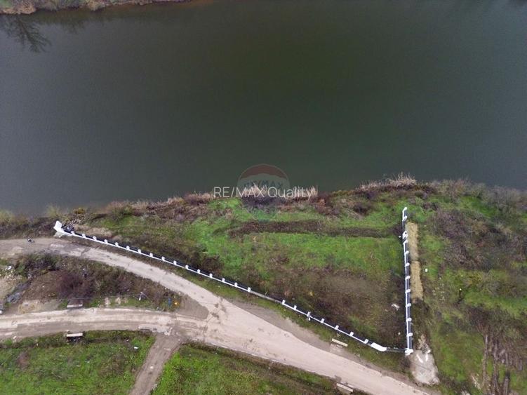 Teren intravilan de vanzare cu deschidere la lac, Branesti - 8
