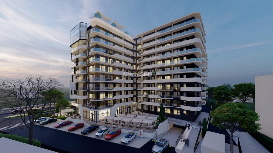 Studio la Alezzi Towers // Mamaia Nord - 3